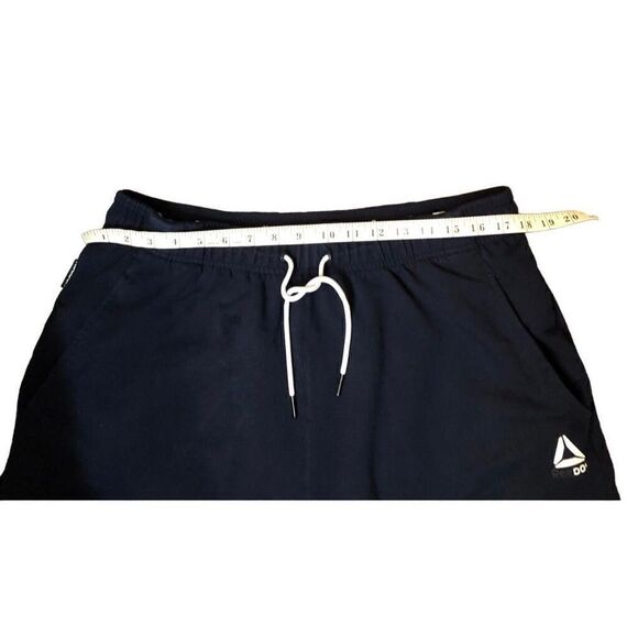 Reebok navy pull on jersey knit jogging shorts - Picture 6 of 9